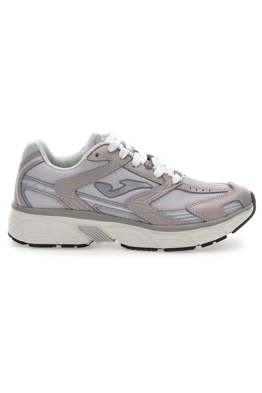 Sneaker da donna grigie e rosa in mesh traspirante Joma RRT50LS2619