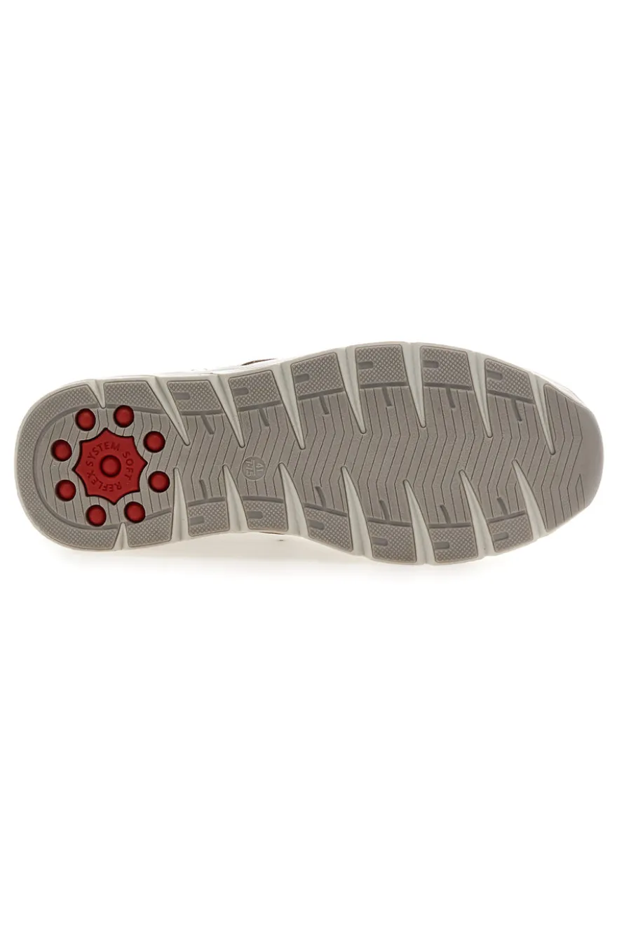 Sneaker da uomo bianca con inserti a contrasto Relife 68882372106EF