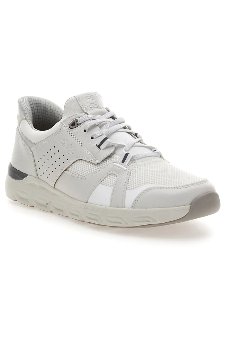 Sneaker da uomo bianca con inserti a contrasto Relife 68882372106EF
