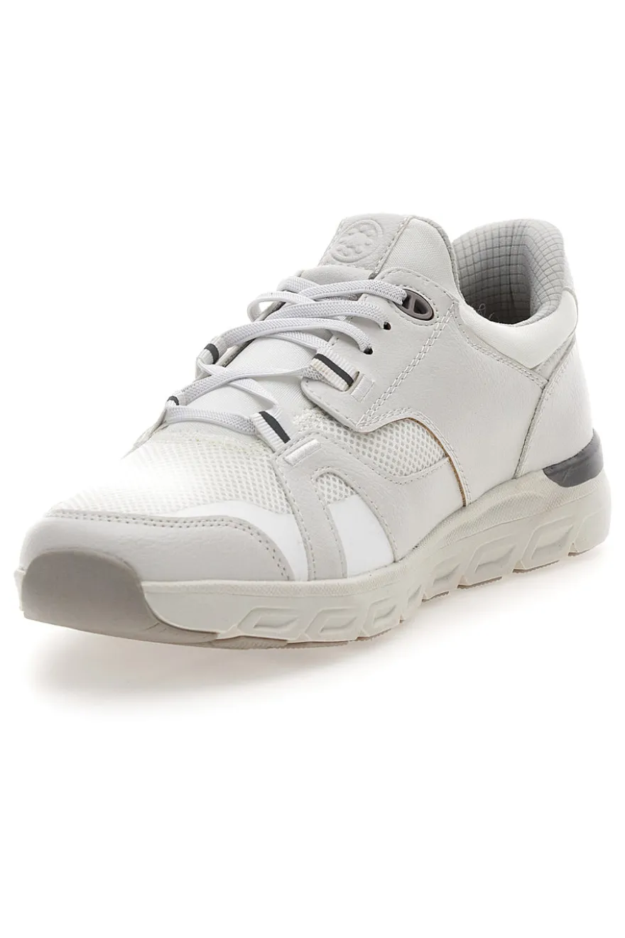 Sneaker da uomo bianca con inserti a contrasto Relife 68882372106EF