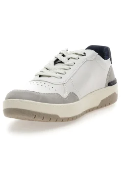 Sneaker da uomo bianco e blu con inserti a contrasto Relife 68882572302