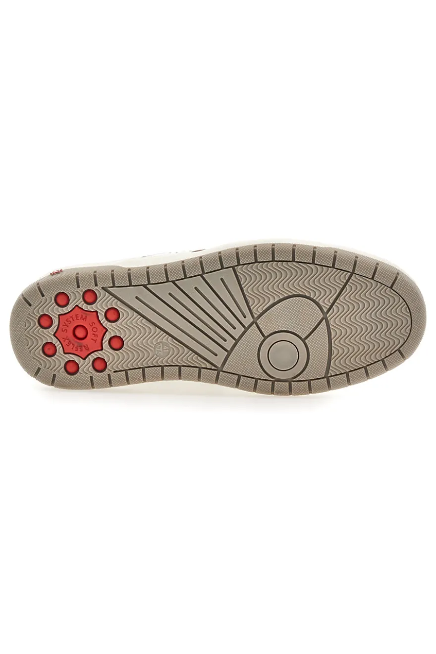 Sneaker da uomo bianco e blu con inserti a contrasto Relife 68882572302