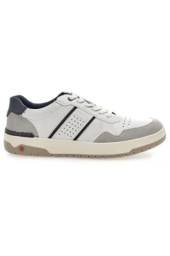 Sneaker da uomo bianco e blu con inserti a contrasto Relife 68882572302