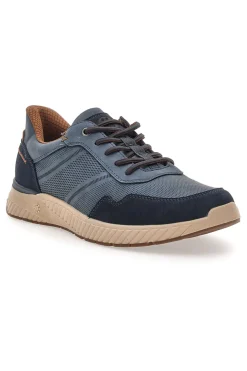 Sneaker da uomo blu con inserti a contrasto Relife 68882572103E