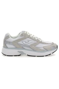 Sneaker da uomo grigie e bianche in mesh traspirante Joma RRT50S2602