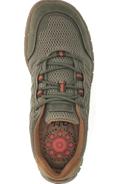 Sneaker da uomo verde con suola carrarmato Relife 68882572211F