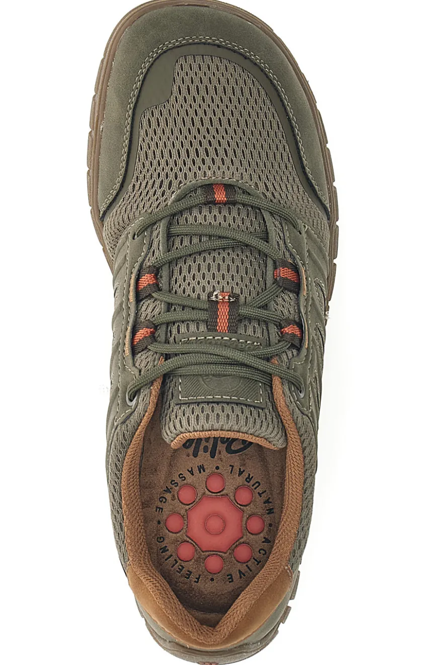 Sneaker da uomo verde con suola carrarmato Relife 68882572211F