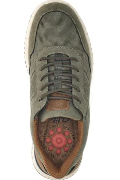 Sneaker da uomo verde con inserti a contrasto Relife 68882572103E