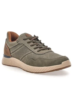 Sneaker da uomo verde con inserti a contrasto Relife 68882572103E