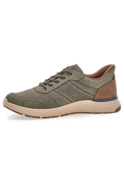Sneaker da uomo verde con inserti a contrasto Relife 68882572103E