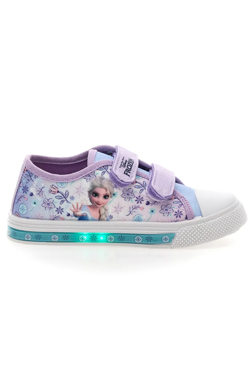 Sneaker lilla con luci Frozen D4310727T