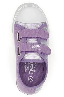 Sneaker lilla con luci Frozen D14446