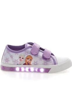 Sneaker lilla con luci Frozen D14446