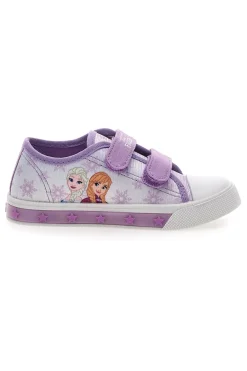 Sneaker lilla con luci Frozen D14446