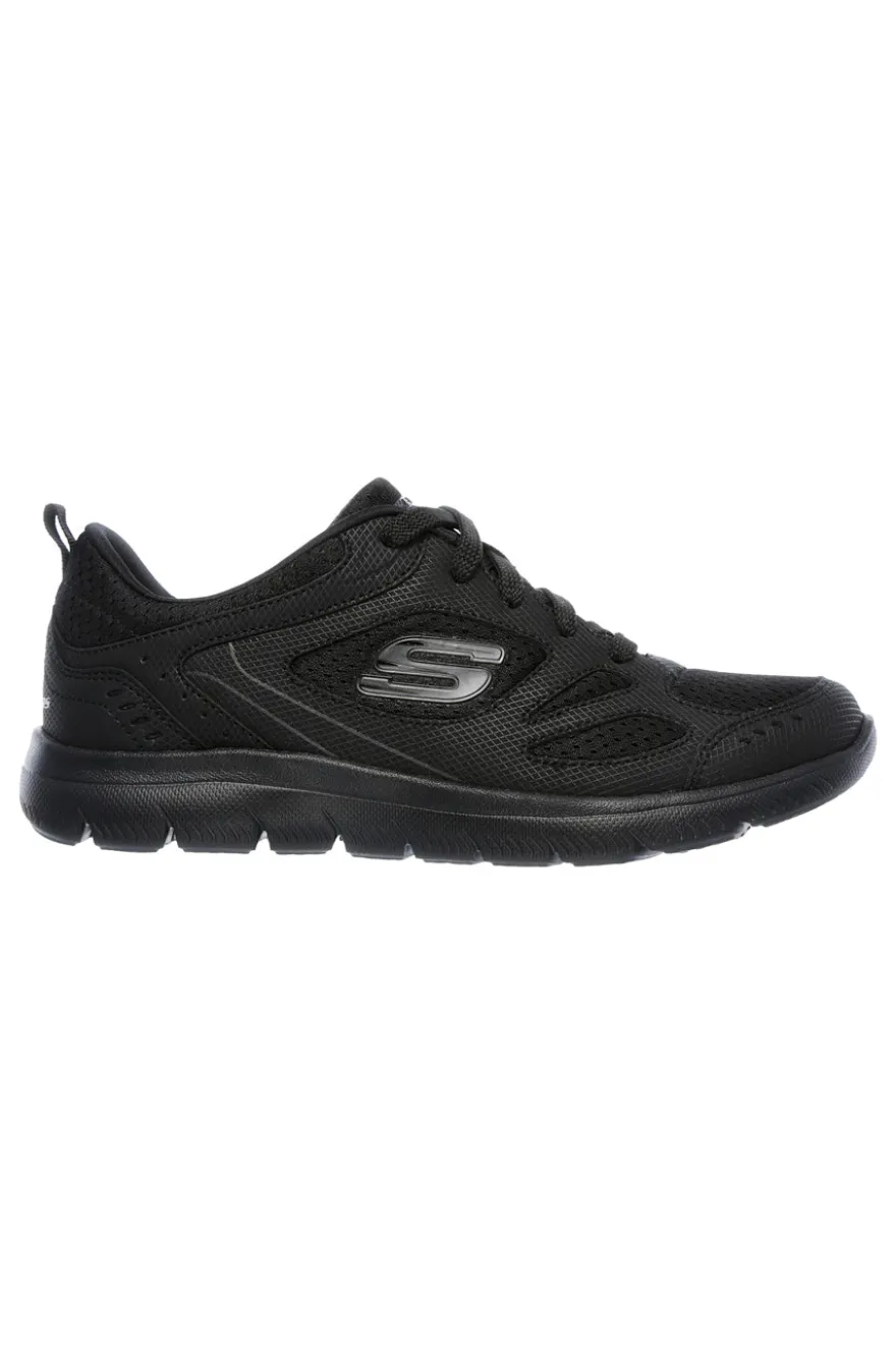 Sneaker nera con lacci SKECHERS SUMMITS SUITED