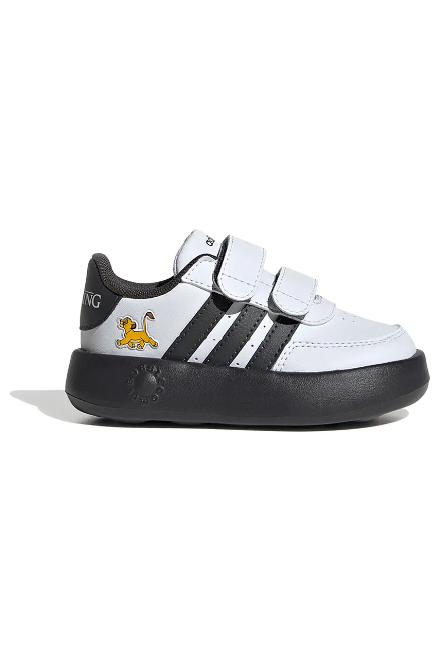 Sneaker nere e bianche con chiusura a strappo Disney Adidas BREAKNET LionKing CF I