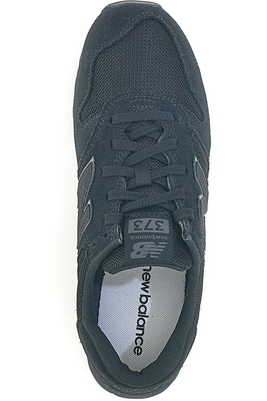 Sneaker nere tomaia in pelle e tessuto New balance 373