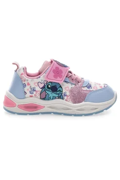 Sneaker rosa con luci Lilo&stitch D6020202T