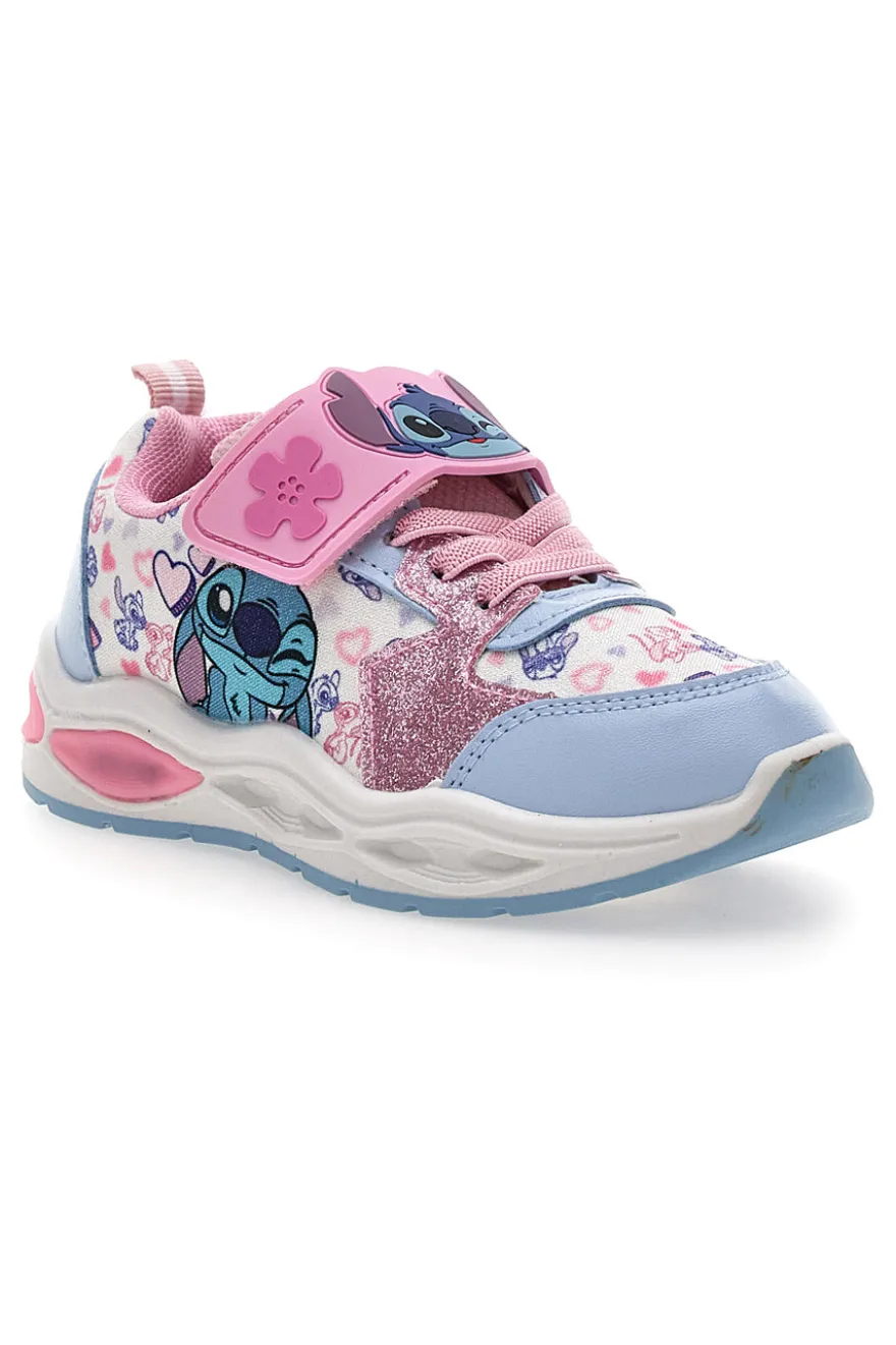 Sneaker rosa con luci Lilo&stitch D6020202T