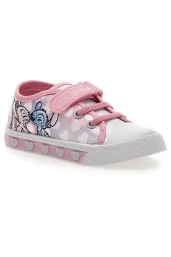 Sneaker rosa con luci Stitch D14450