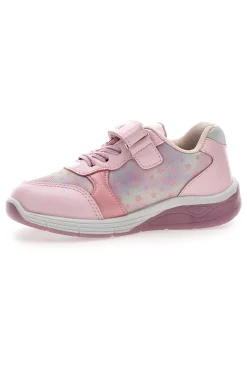 Sneaker rosa con luci Stitch D14638