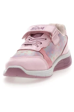 Sneaker rosa con luci Stitch D14638