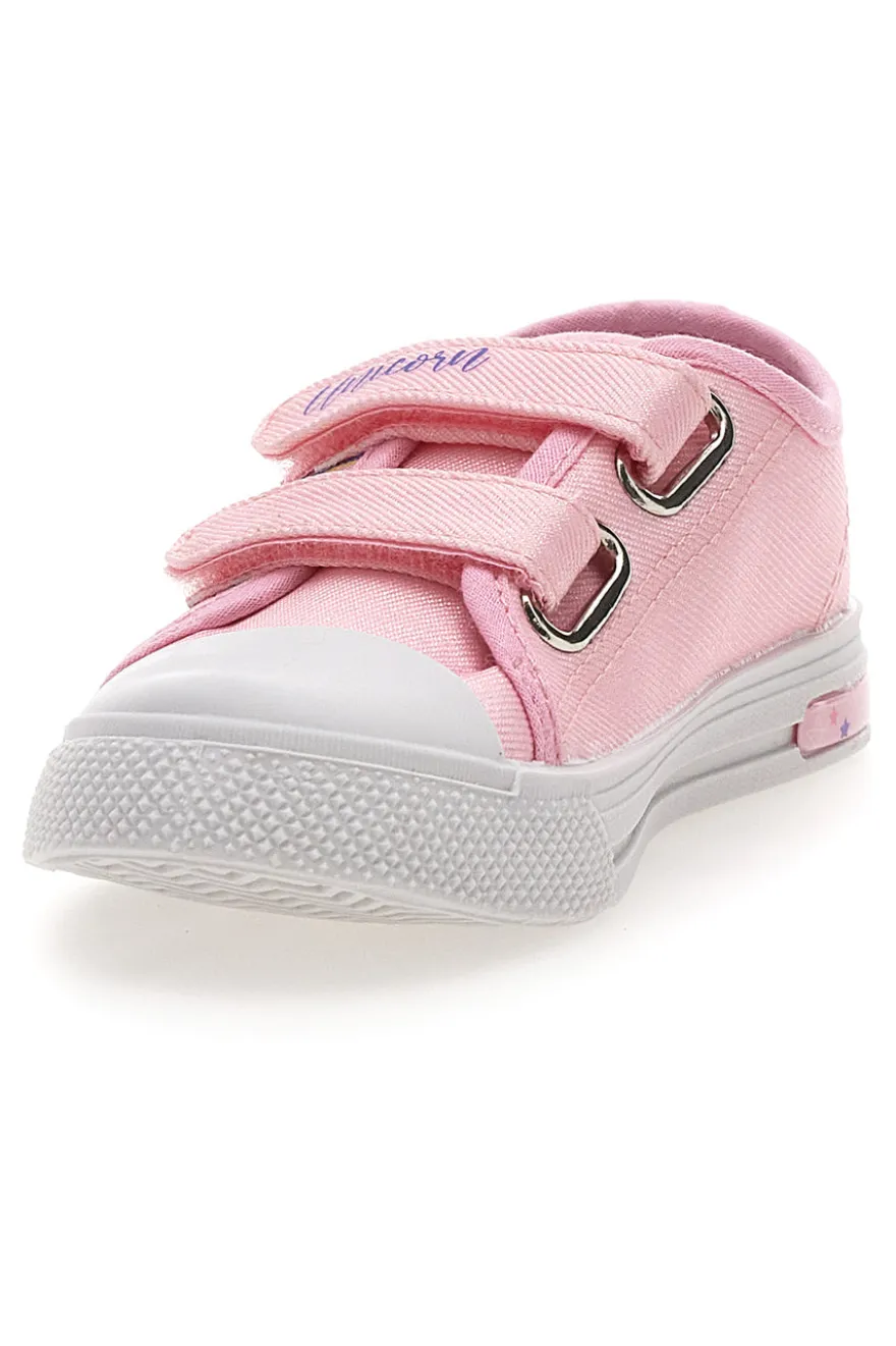 Sneaker rosa con luci Unicorn S8010201T