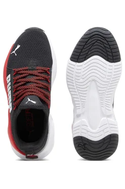 Sneaker slip op nera e rossa soletta in memory foam Puma PREMIER SLIP ON JR