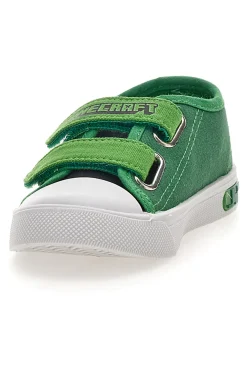 Sneaker verde con luci Minecraft K14666