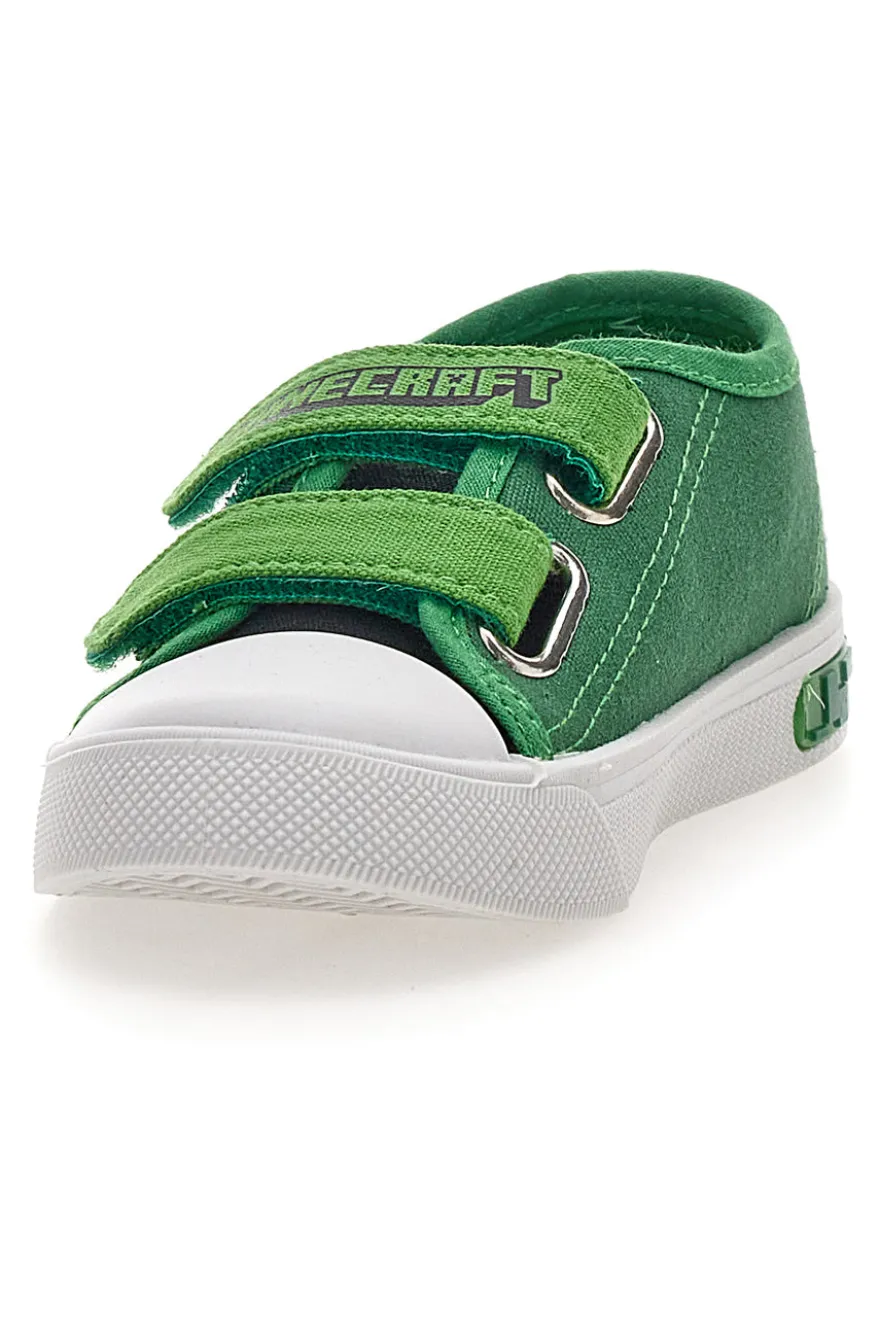 Sneaker verde con luci Minecraft K14666