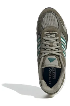 Sneaker verdi traspiranti con suola Cloudfoam Adidas CRAZYCHAOS 2000