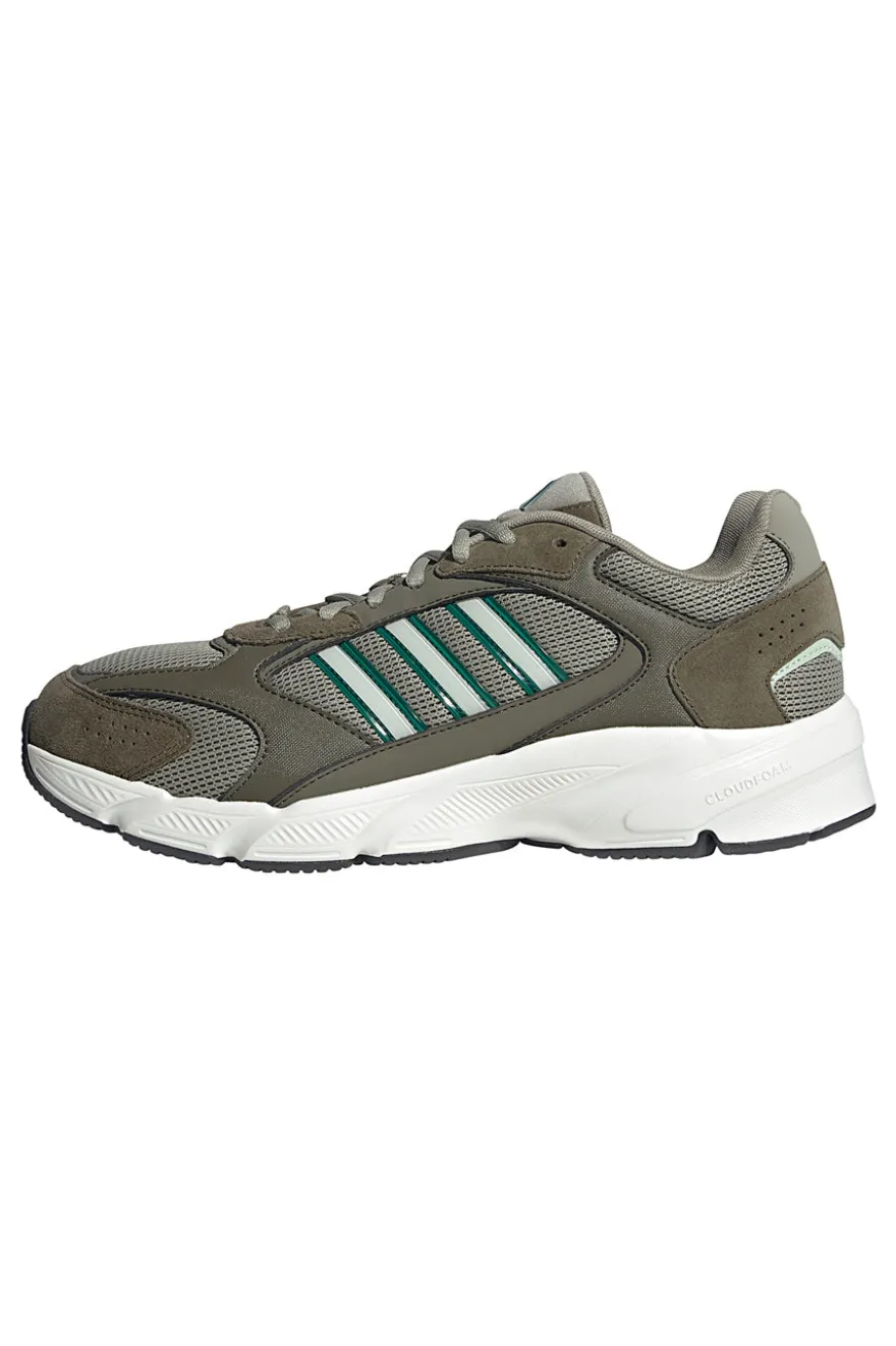 Sneaker verdi traspiranti con suola Cloudfoam Adidas CRAZYCHAOS 2000