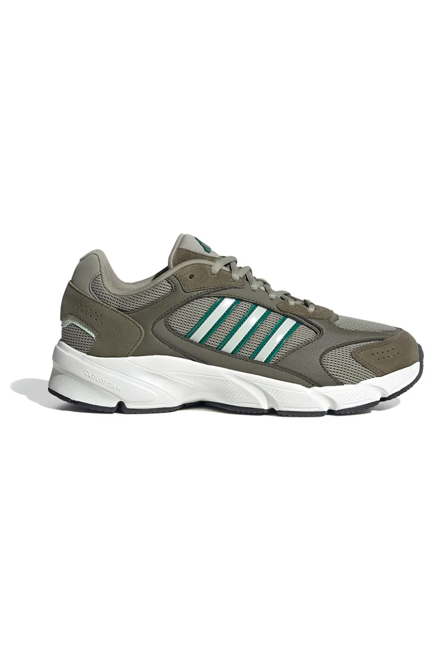 Sneaker verdi traspiranti con suola Cloudfoam Adidas CRAZYCHAOS 2000