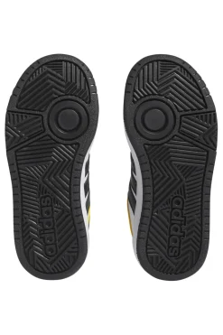 Sneakers Adidas Hoops 3 K Bianche e Nere