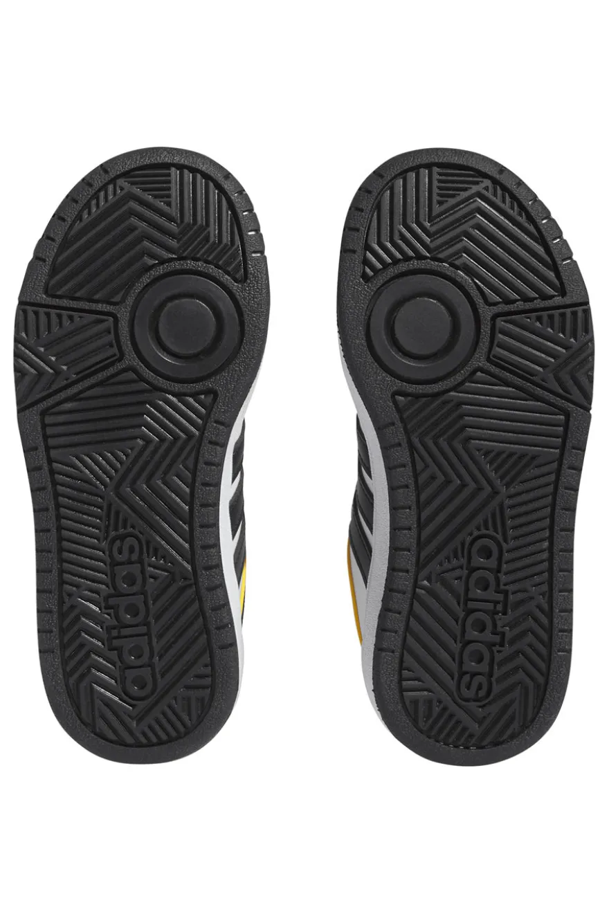 Sneakers Adidas Hoops 3 K Bianche e Nere