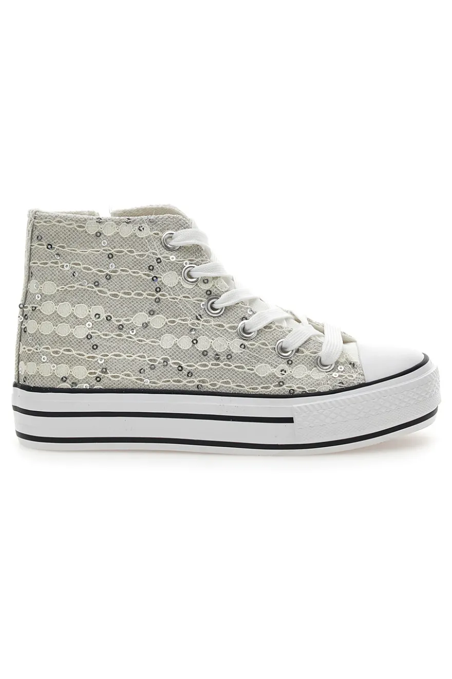 Sneakers Alte Argento Energy 106