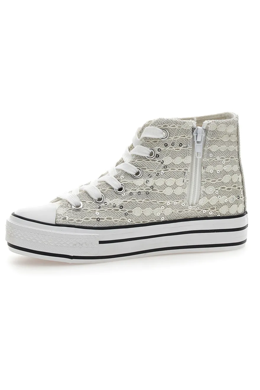 Sneakers Alte Argento Energy 106