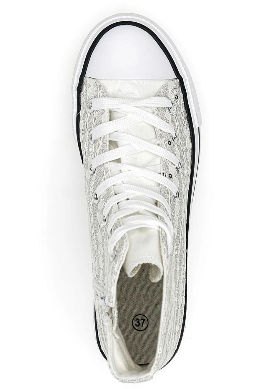 Sneakers Alte Argento Energy 106