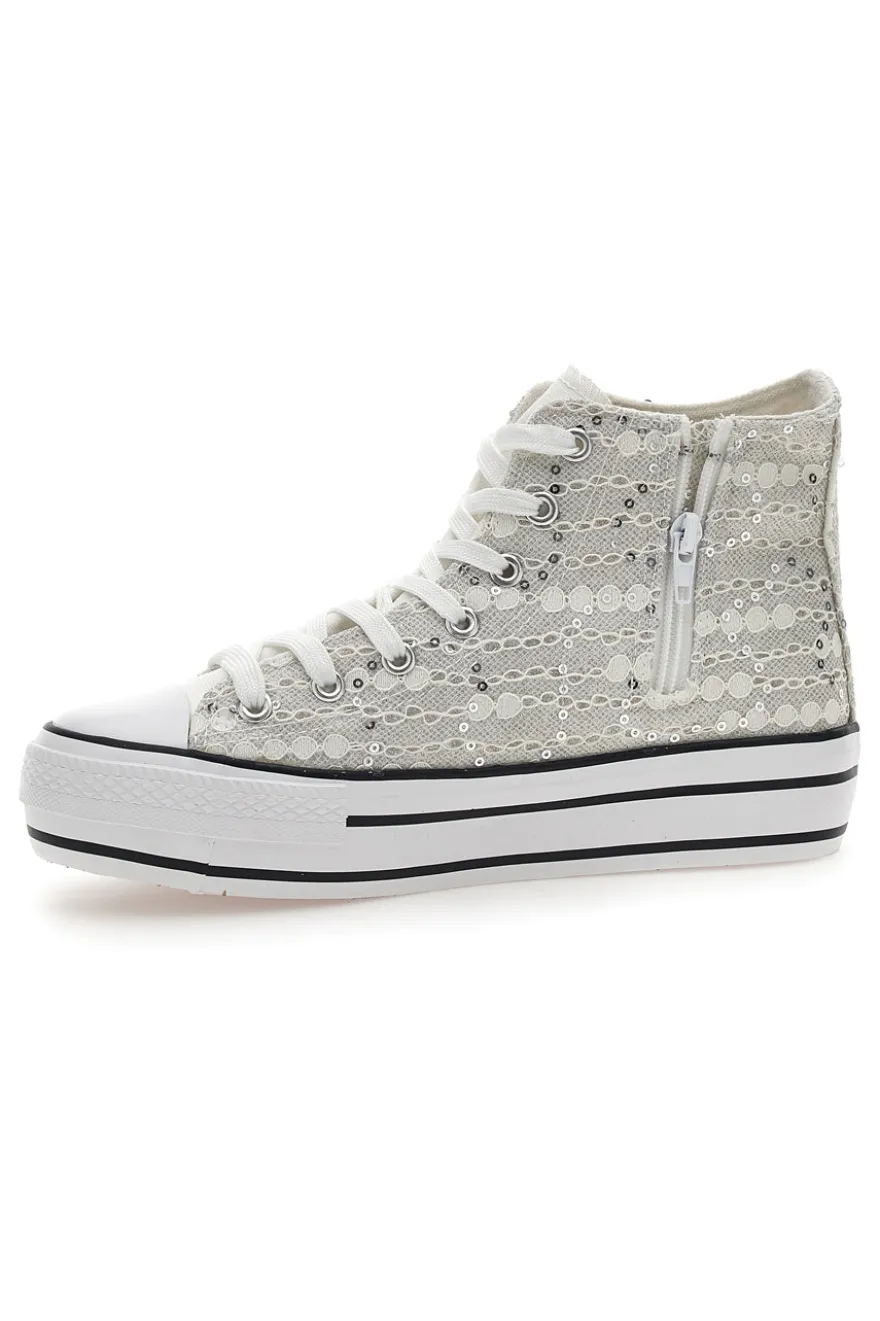 Sneakers Alte Argento Energy 106