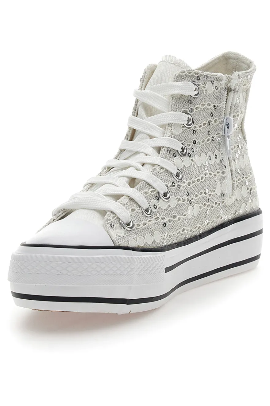Sneakers Alte Argento Energy 106