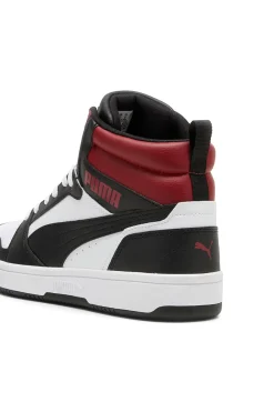 Sneakers Alte Bianche con dettagli neri e rossi Puma Rebound V6 39232624