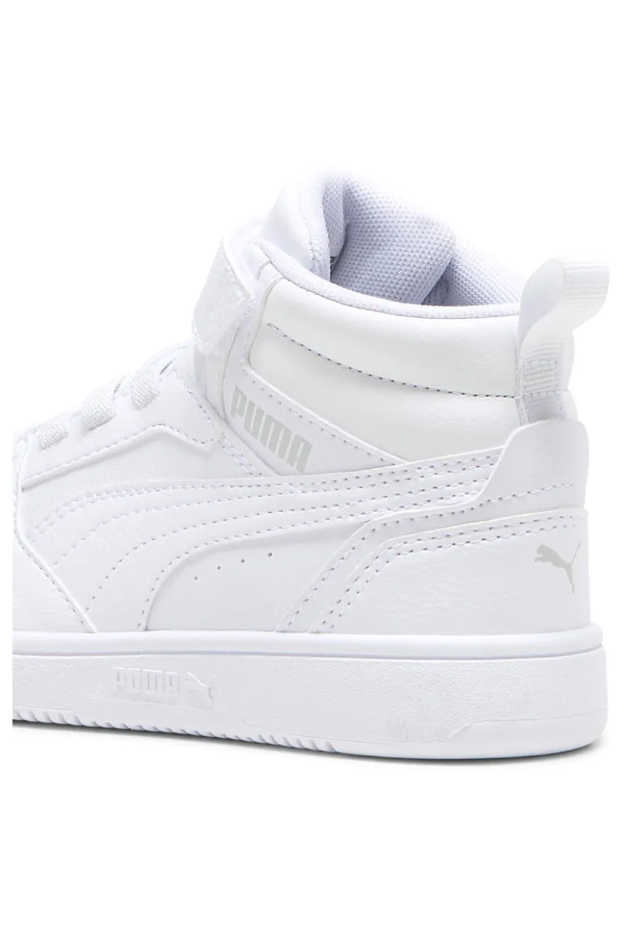 Sneakers alte bianche con strappo Puma Rebound V6 Mid AC+ PS