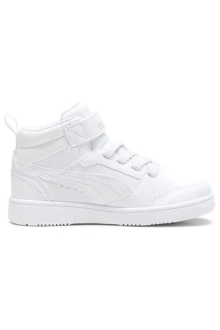 Sneakers alte bianche con strappo Puma Rebound V6 Mid AC+ PS