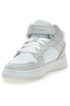 Sneakers alte bianche con logo Champion RD18 2 Mid G GS