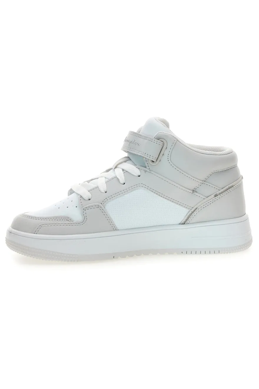 Sneakers alte bianche con logo Champion RD18 2 Mid G GS