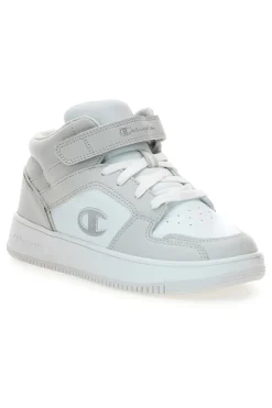 Sneakers alte bianche con logo Champion RD18 2 Mid G GS