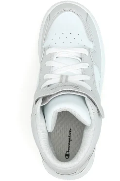 Sneakers alte bianche con logo Champion RD18 2 Mid G GS