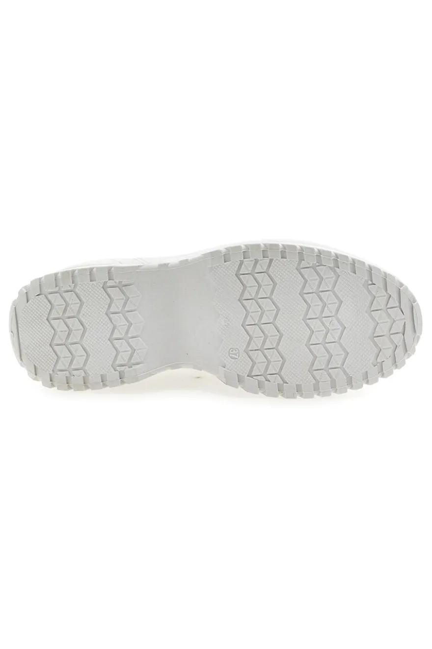 Sneakers Alte Bianche con Platform FREDDY FY7602