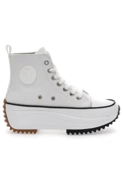 Sneakers Alte con Platform Bianche Everlast 02