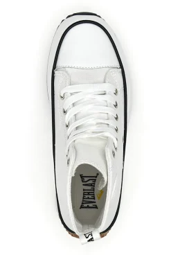 Sneakers Alte con Platform Bianche Everlast 02